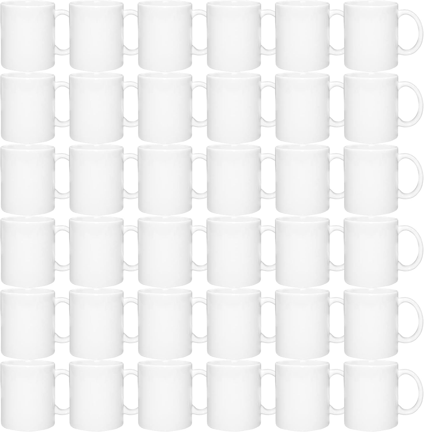 Sublimation Mug White - Set of 36 Sublimation Blanks Dishwasher
