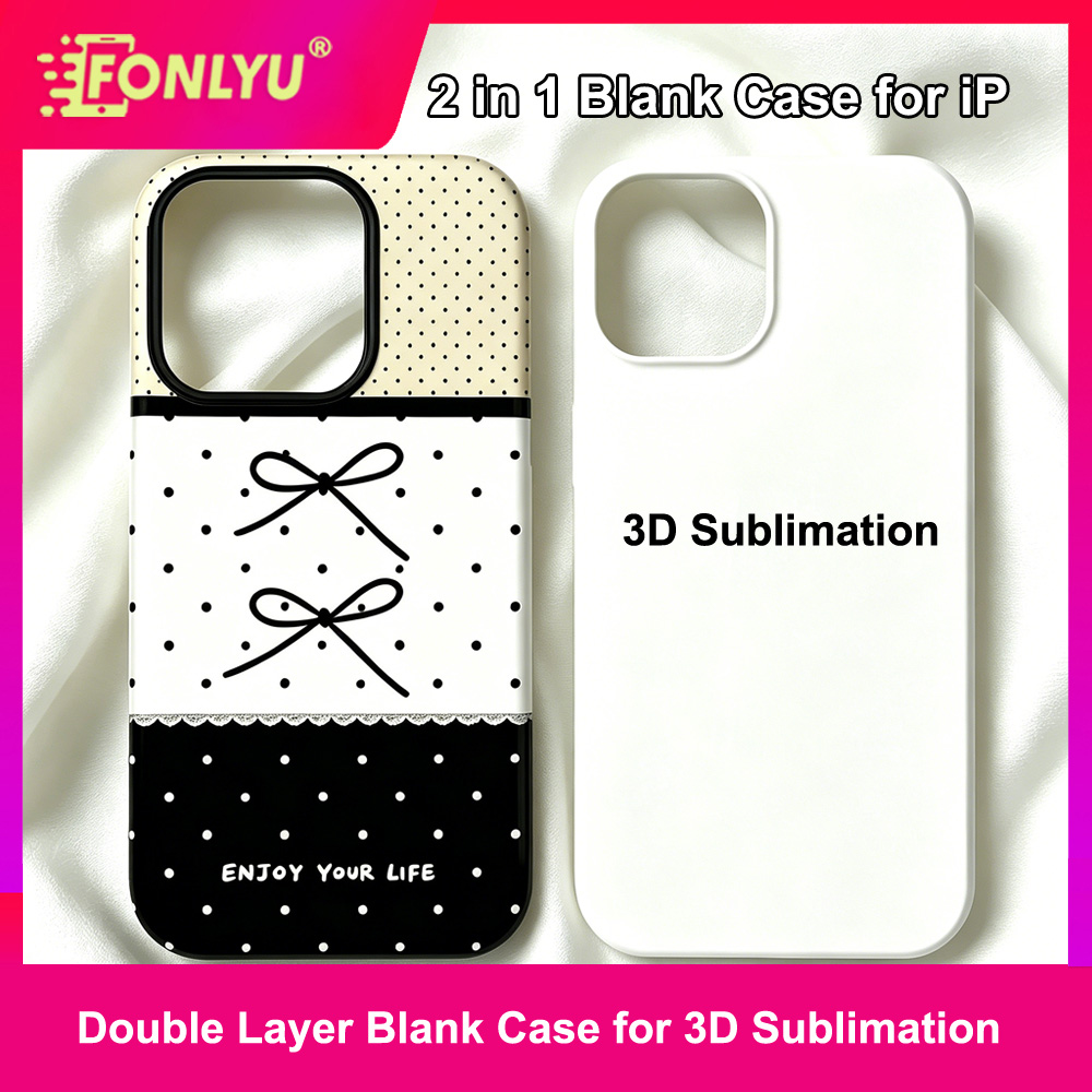FONLYU 2 in 1 3D Sublimation B - Phone Case Blank Print avaliação e preço