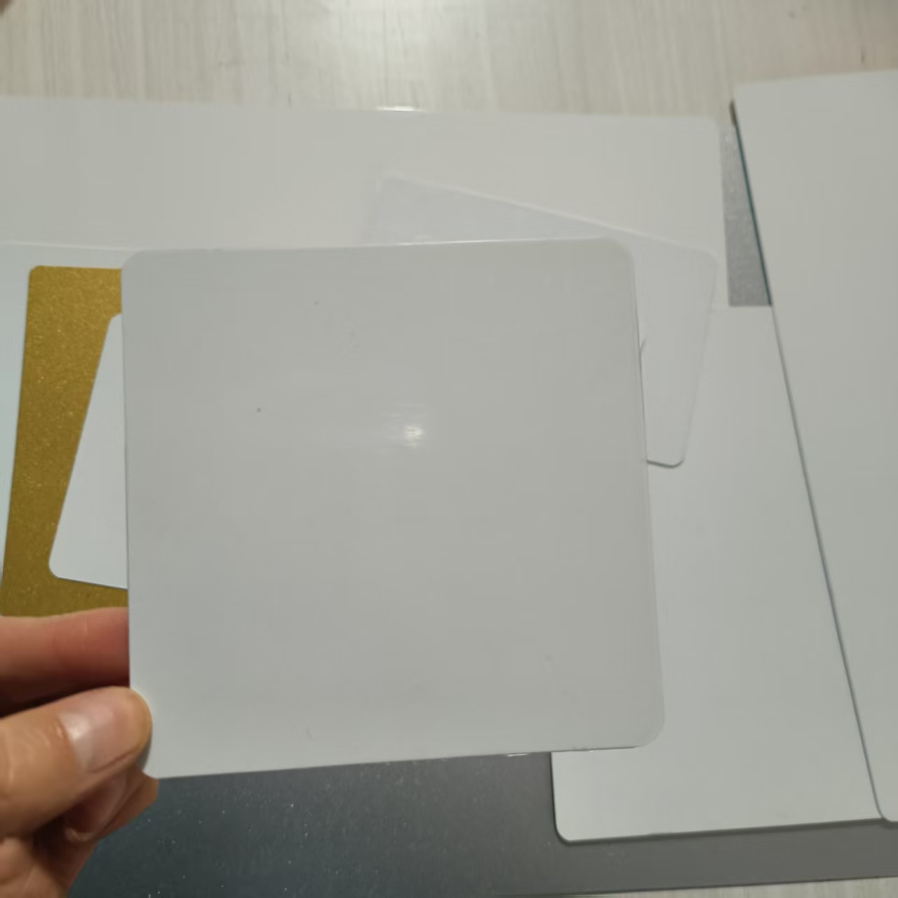 Sublimation Blank metal Alumin - Puzzle Blank White avaliação e preço