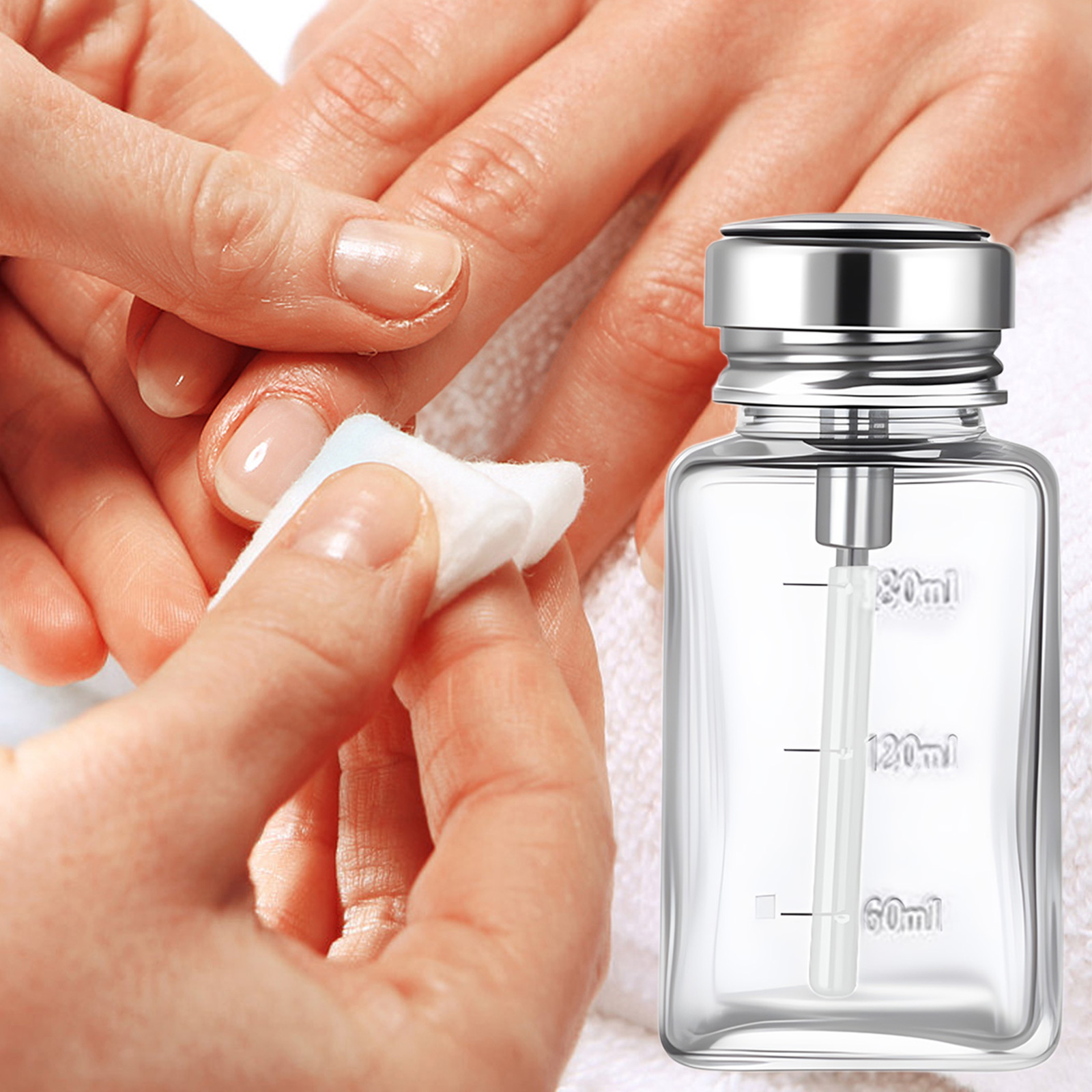 180ml Nail Glass Bottle Press  - Water Bottle Blank avaliação e preço