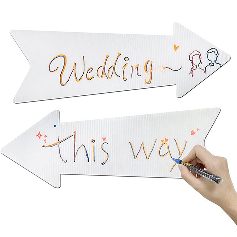 HRBAJ-Directional Arrows Signs - Yard Sign Blank avaliação e preço