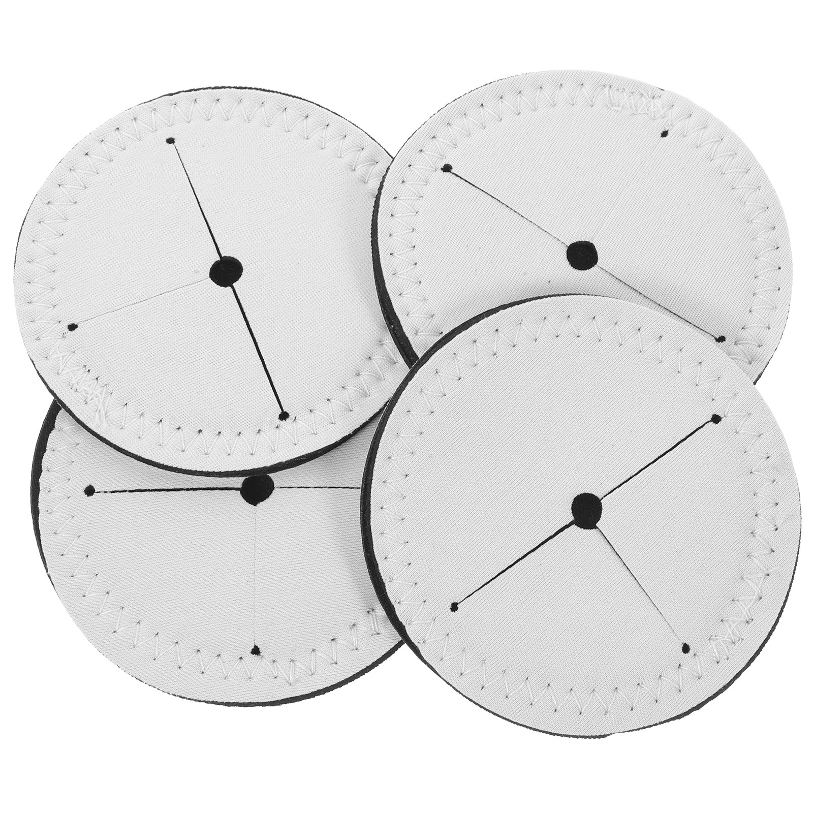 4Pcs Red Wine Cup Coasters Hea - Coaster Sublimation Blank avaliação e preço