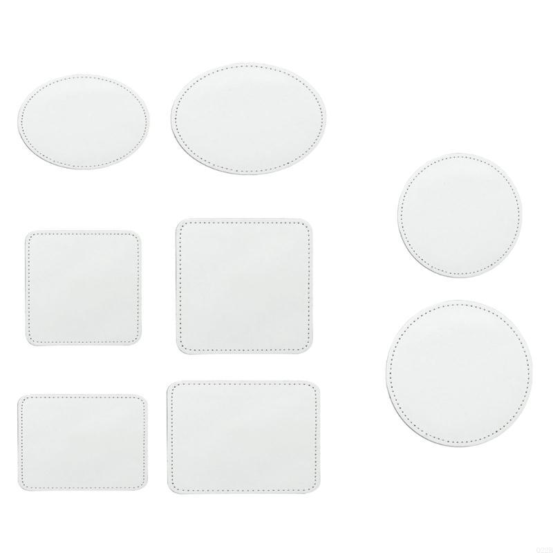 Q22B 10 Pcs Blank Leather Hat  - Hat Sublimation Blank avaliação e preço