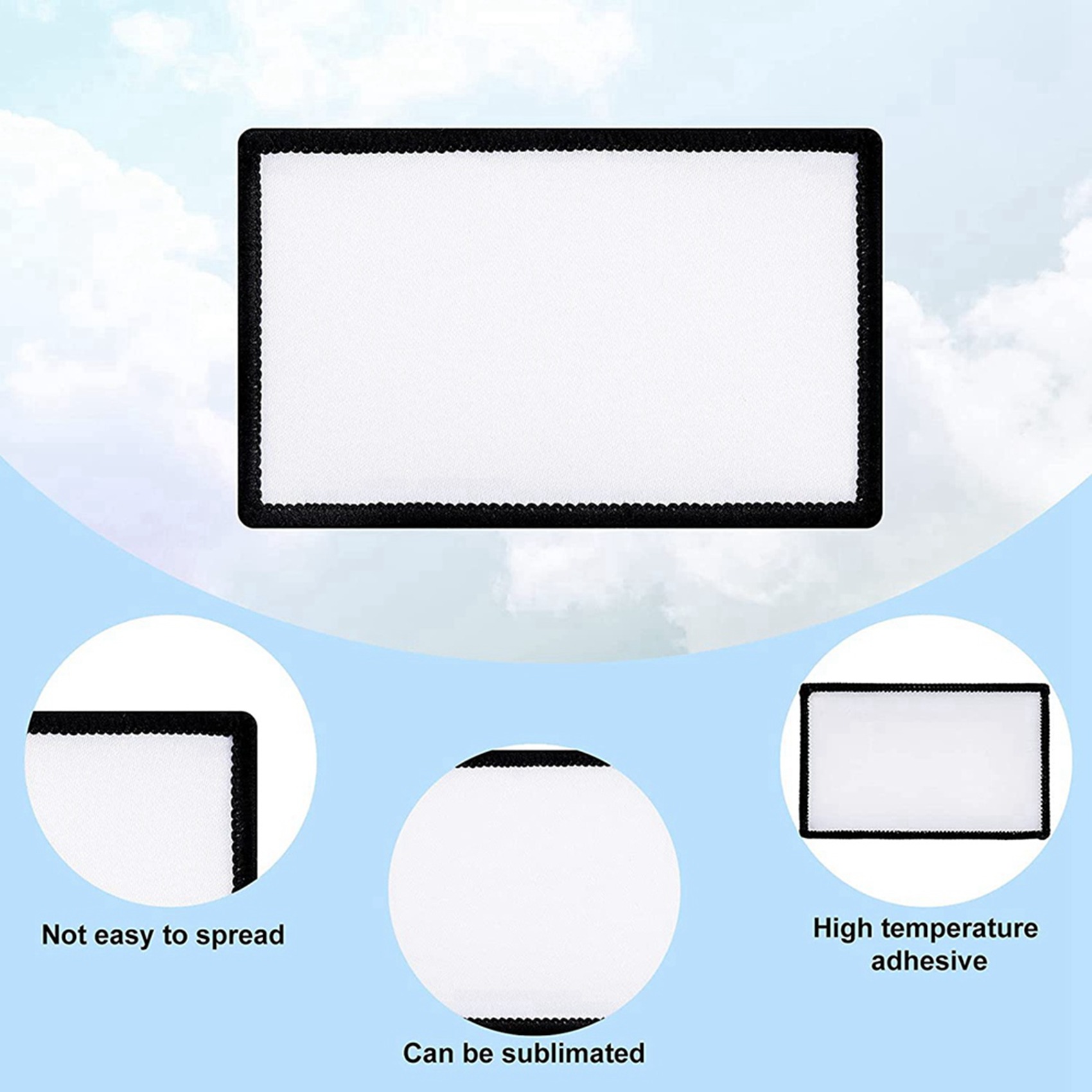 42 Pcs Sublimation Patches Bla - Hat Sublimation Blank avaliação e preço