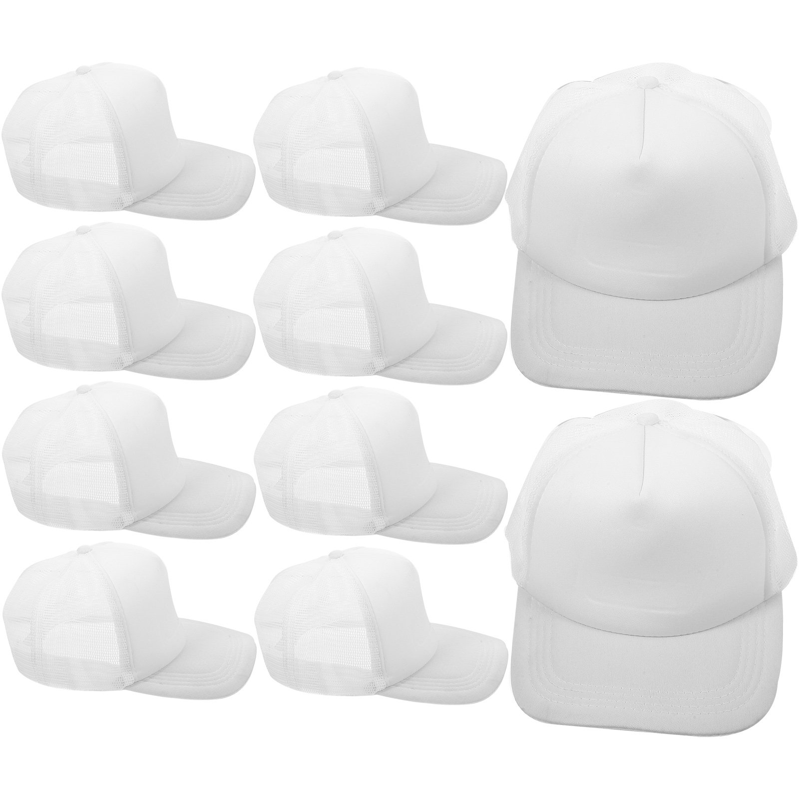 10Pcs Blank Sublimation Mesh B - Hat Sublimation Blank avaliação e preço