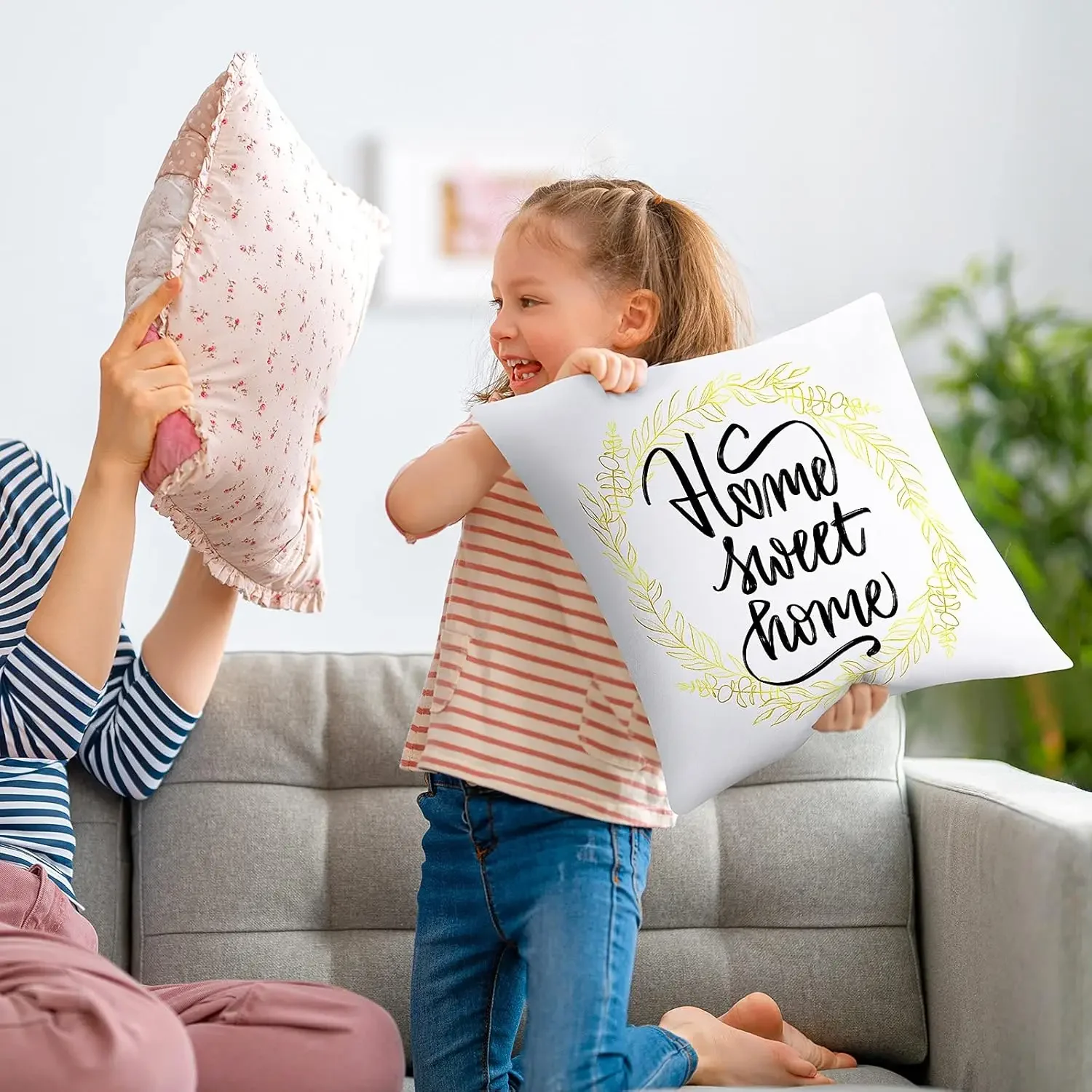 4-Pack White Polyester Peach S - Pillow Cover Sublimation avaliação e preço