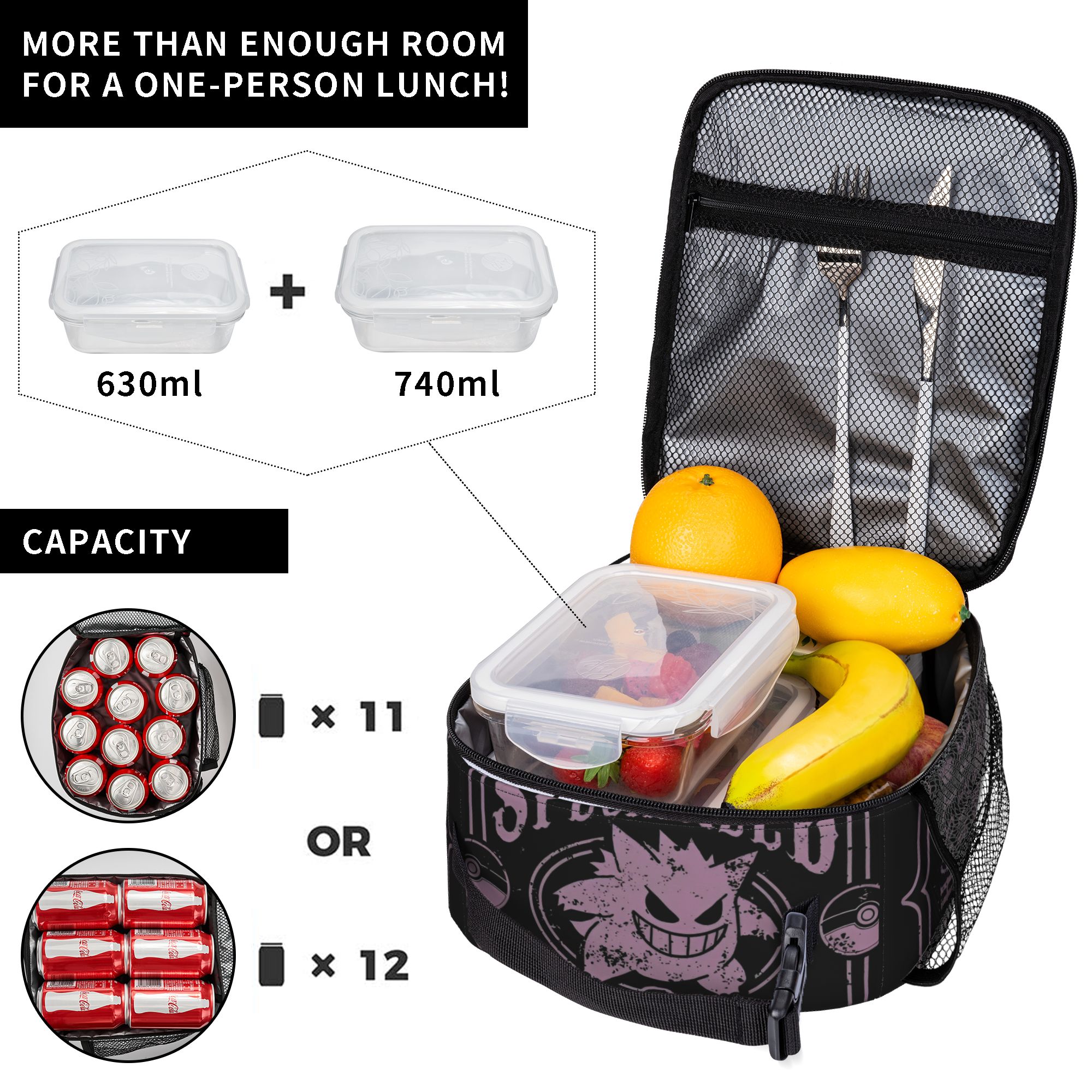 Gengar The Spooky Pokemon Insu - Tote Bag Sublimation avaliação e preço