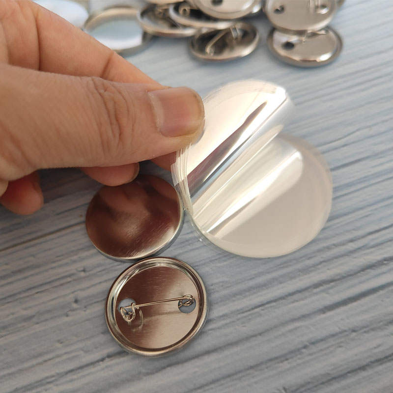 100 SET Blank Badge Pin Button - Button Badge Blank avaliação e preço