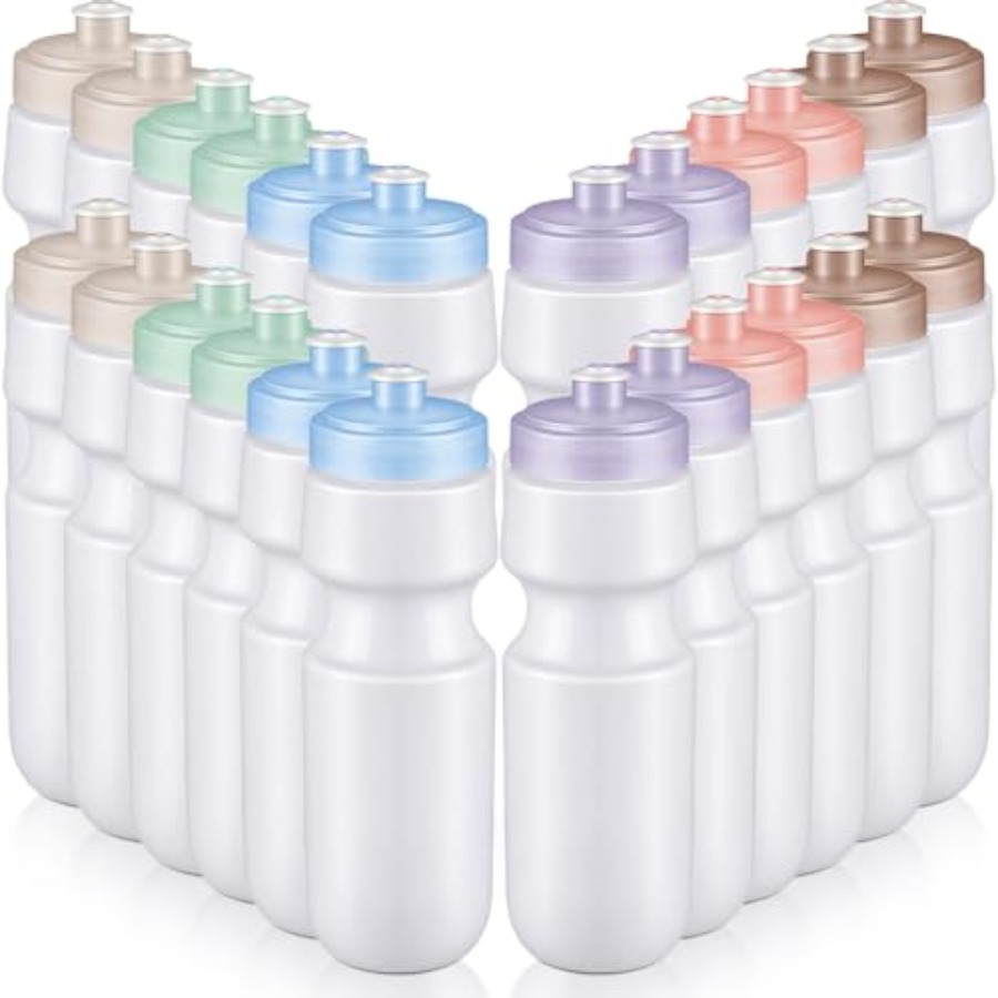 24 Pcs Sports Water Bottles Bu - Water Bottle Blank avaliação e preço