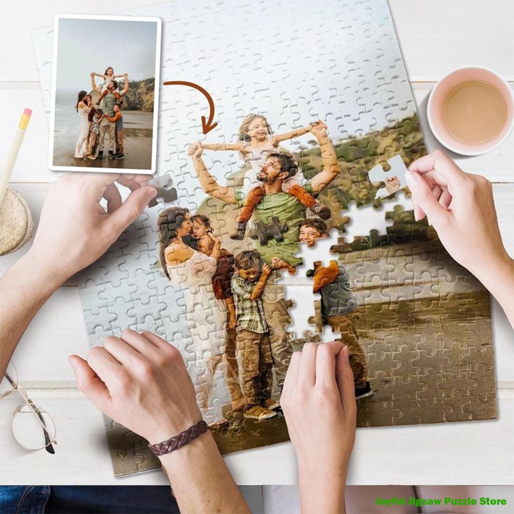 Personalized Photo Puzzle Cust - Puzzle Blank White avaliação e preço
