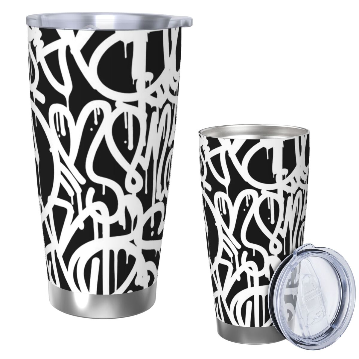 1pc Stainless Steel Water Bott - Tumbler 20Oz White avaliação e preço