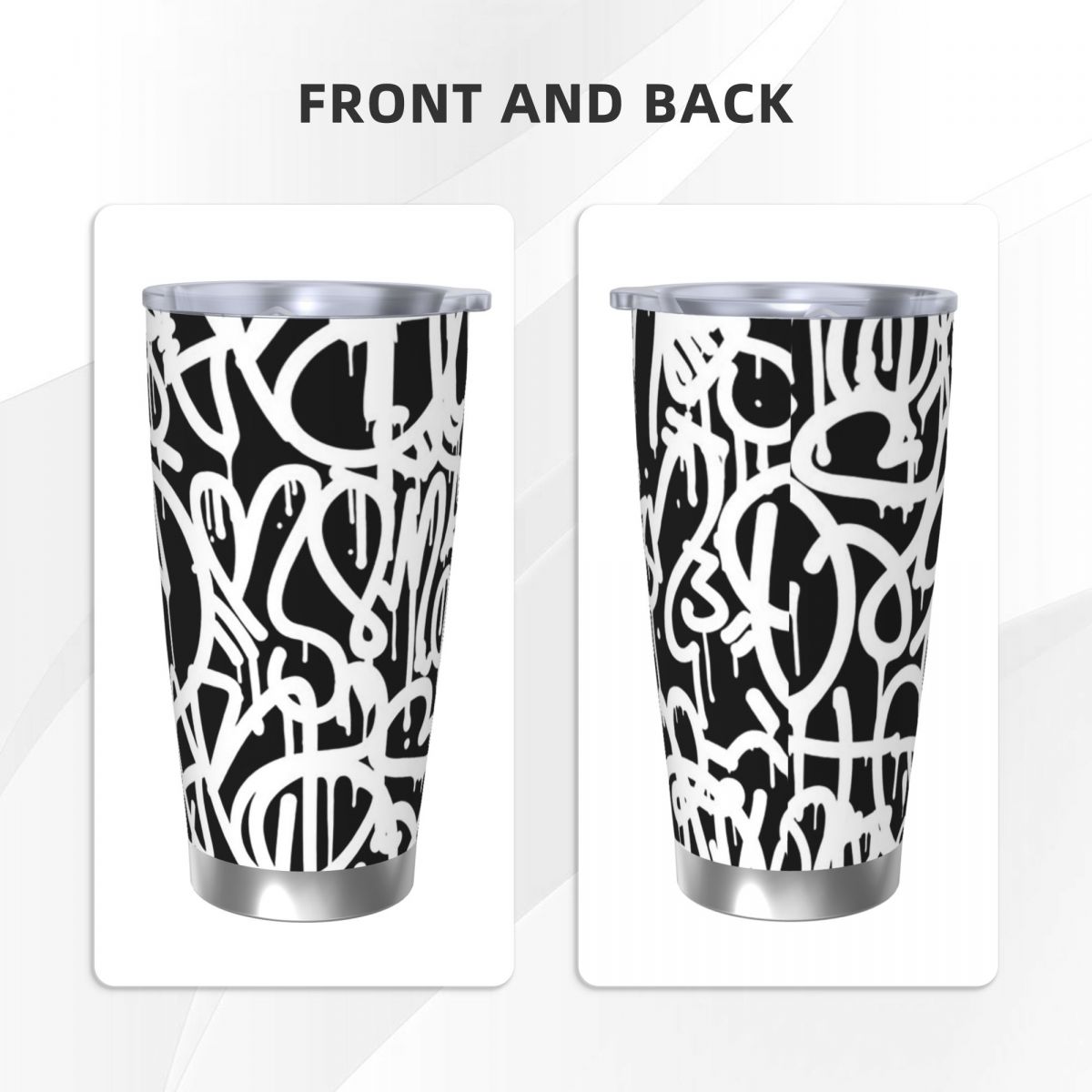 1pc Stainless Steel Water Bott - Tumbler 20Oz White avaliação e preço