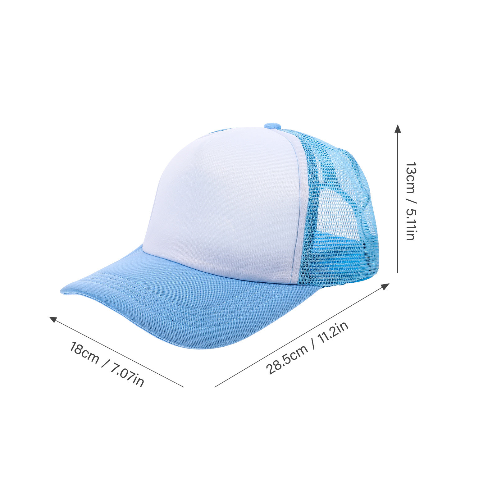10Pcs Blank Baseball Hats Mesh - Hat Sublimation Blank avaliação e preço