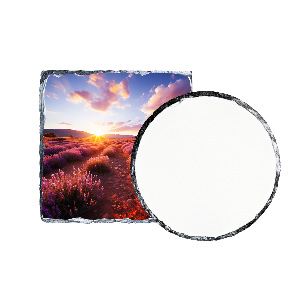 Round Sublimation Slate Coaste - Coaster Sublimation Blank avaliação e preço