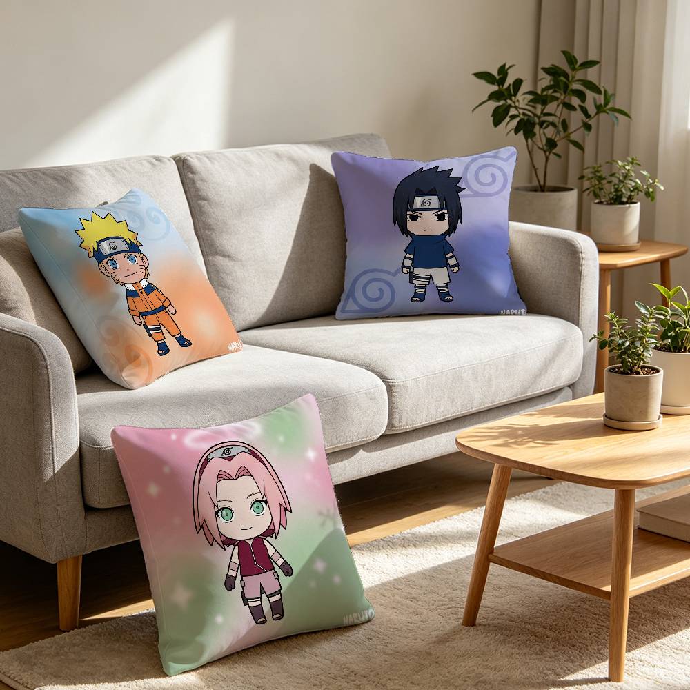 Uzumaki Naruto Fashion Decor T - Pillow Cover Sublimation avaliação e preço
