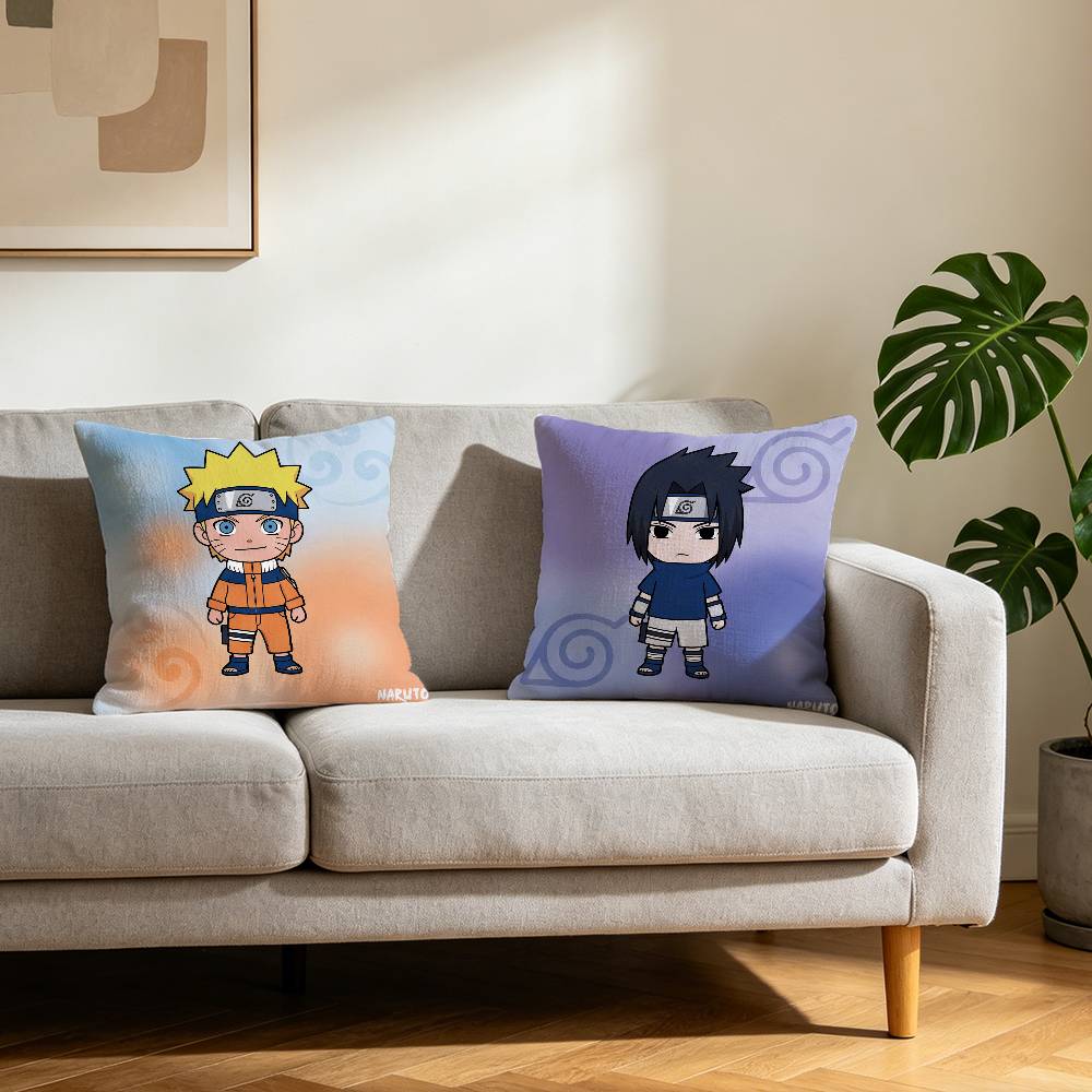 Uzumaki Naruto Fashion Decor T - Pillow Cover Sublimation avaliação e preço