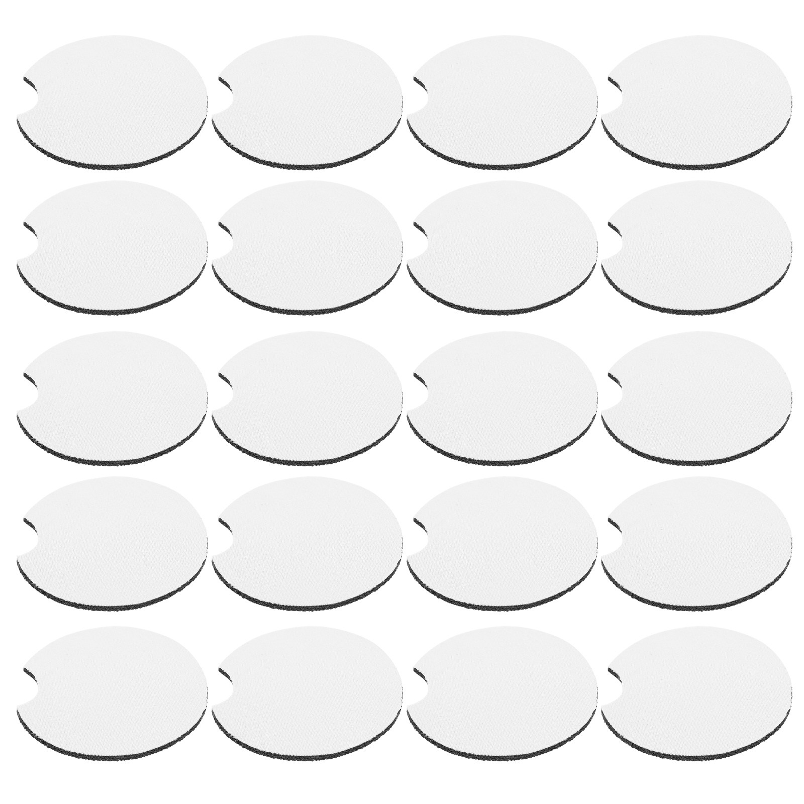 20Pcs Blank Sublimation Coaste - Coaster Sublimation Blank avaliação e preço