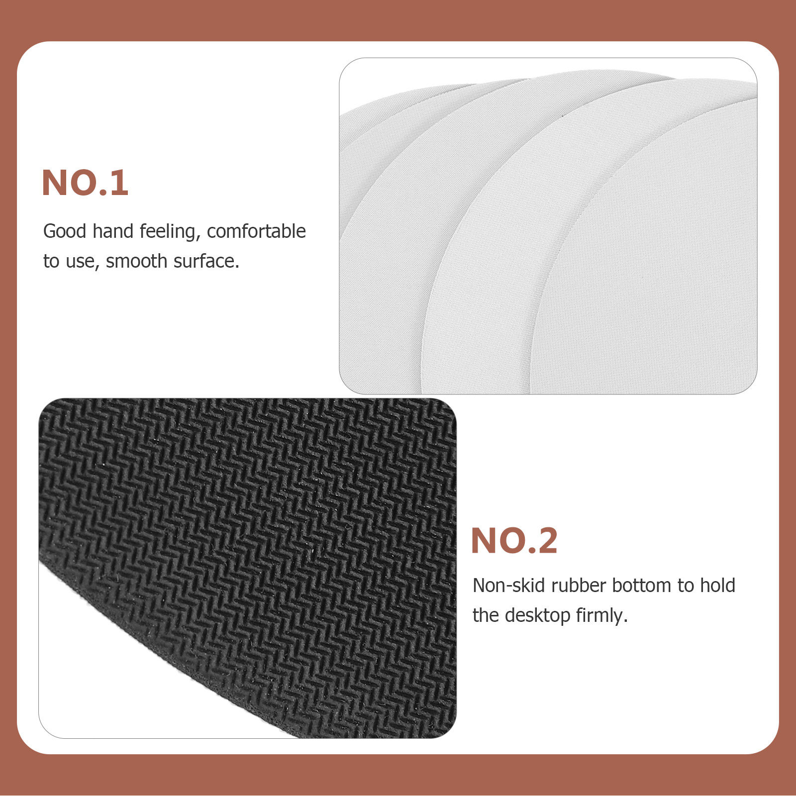 5Pcs Blank Mouse Pad Sublimati - Mouse Pad Blank Sublimation avaliação e preço