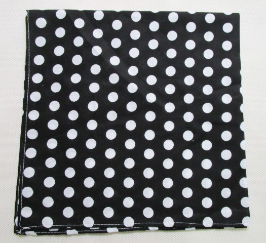 2025 New Fashion Cotton Black  - Bandana Blank White avaliação e preço