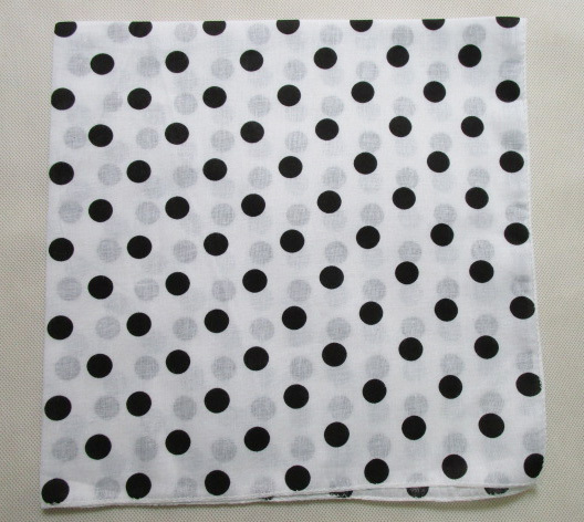 2025 New Fashion Cotton Black  - Bandana Blank White avaliação e preço
