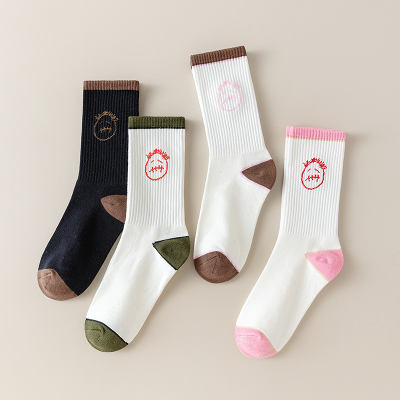 1 Pairs Men's Socks Cactus Jac - Bandana Blank White avaliação e preço