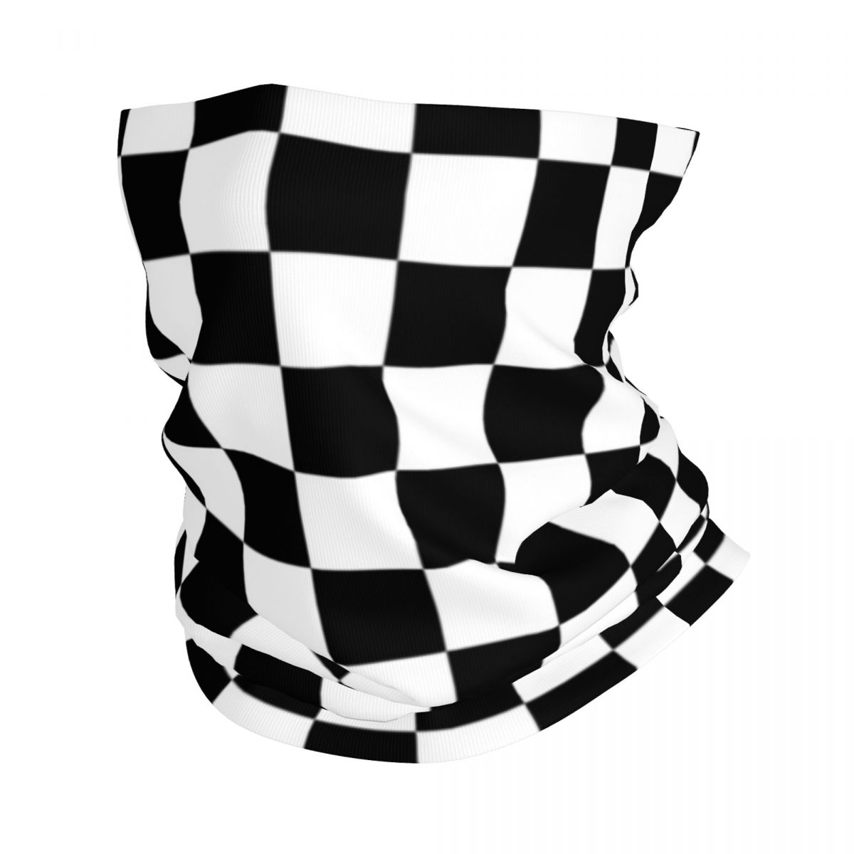 Black And White Checkered Band - Bandana Blank White avaliação e preço