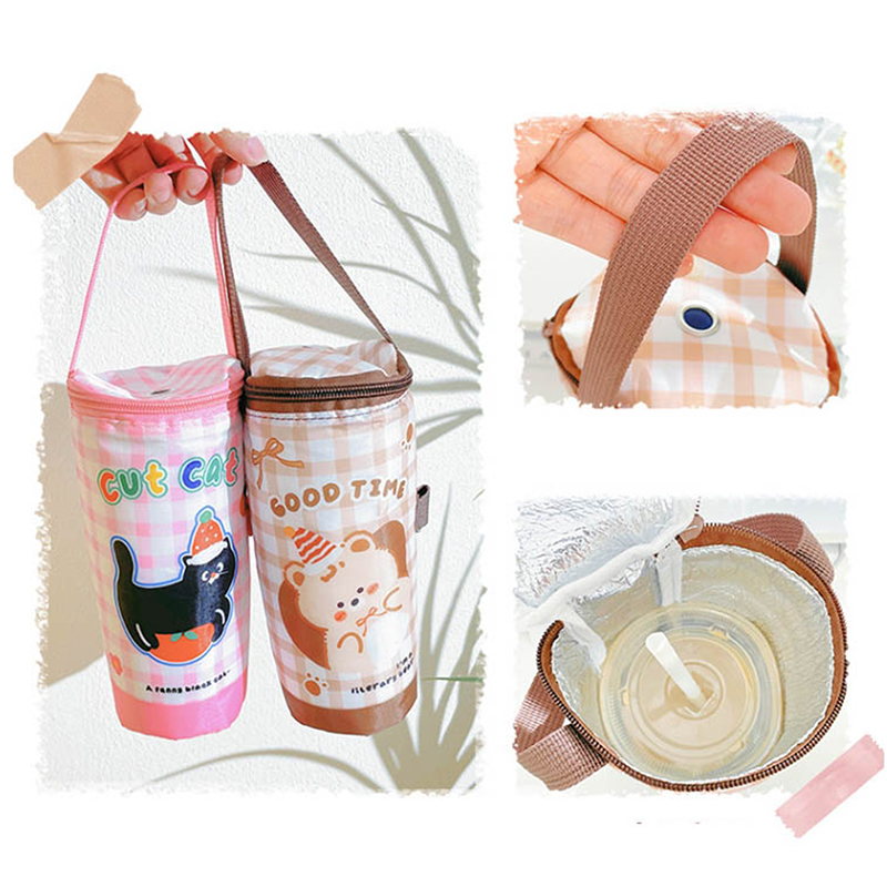 Eco-Friendly Insulated Milk Te - Tote Bag Sublimation avaliação e preço