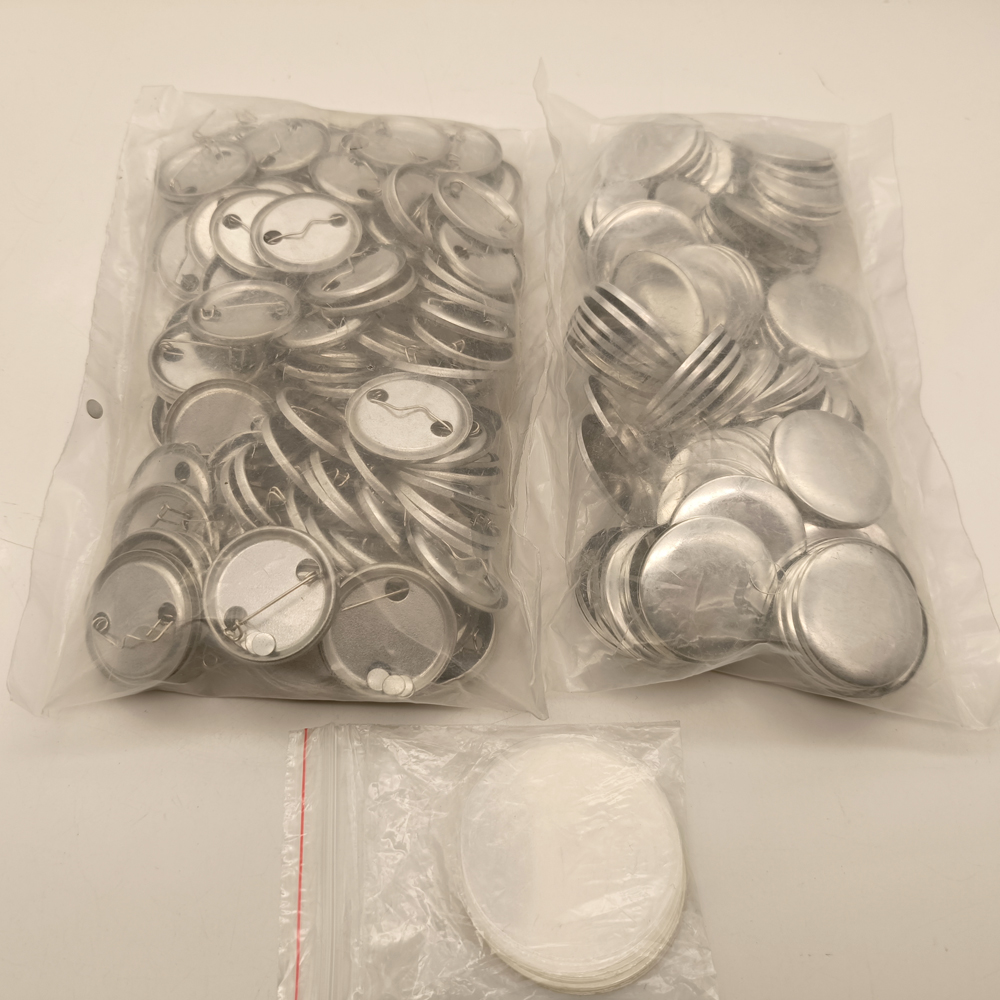 2022 NEW Materials 25-58mm Met - Button Badge Blank avaliação e preço