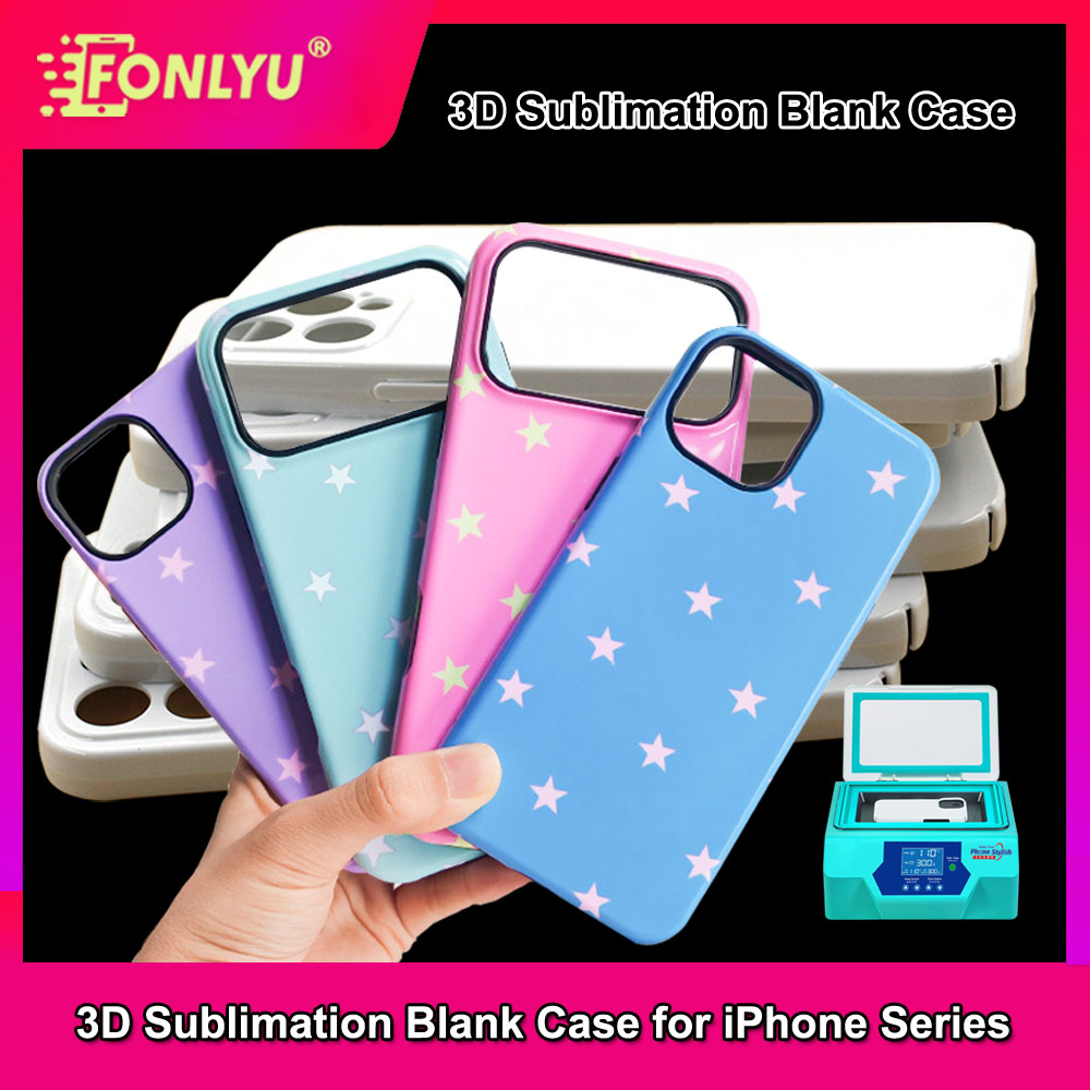 FONLYU 10pcs for iPhone Air 17 - Phone Case Blank Print avaliação e preço