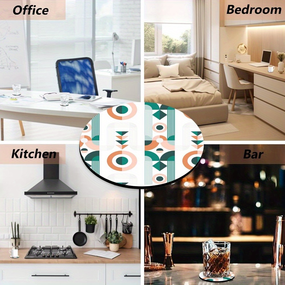 20/60pcs Coasters, Blank Heat- - Coaster Sublimation Blank avaliação e preço