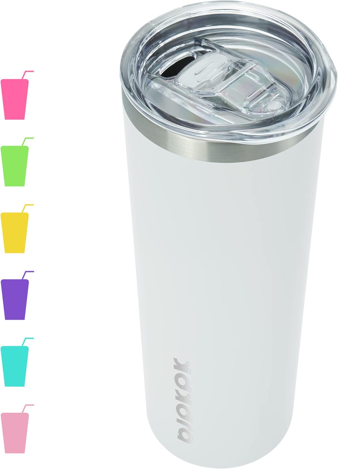 20 oz Skinny Tumbler with Lid, - Tumbler 20Oz White avaliação e preço