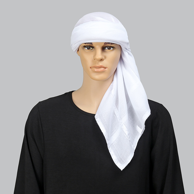 Wholesale 3pcs Set Ethnic Scar - Bandana Blank White avaliação e preço