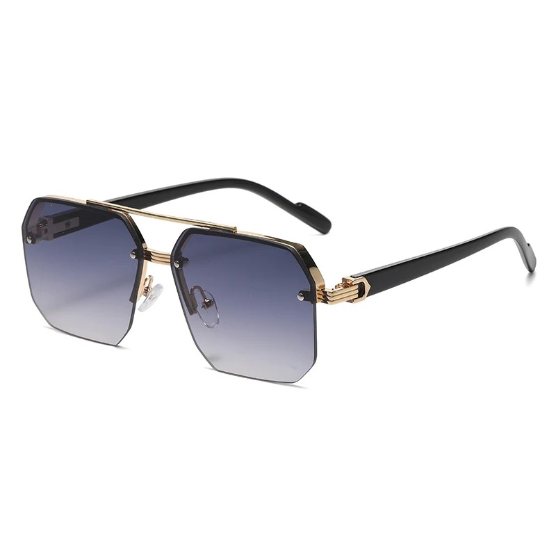 Men's Metal Sunglasses Square  - Metal Photo Panel avaliação e preço