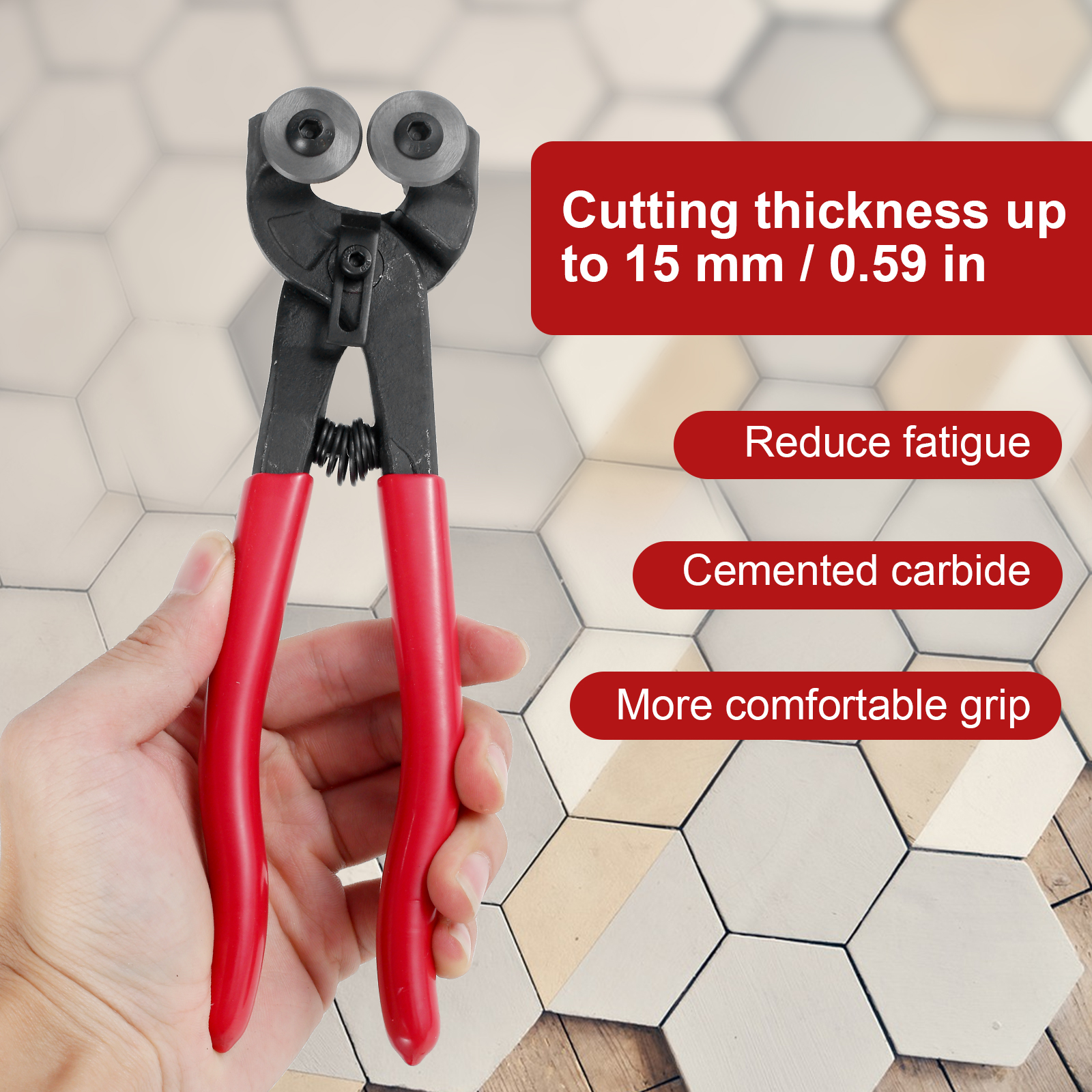 2/1Pcs Tile Pliers Glass Tile  - Ceramic Tile Blank avaliação e preço