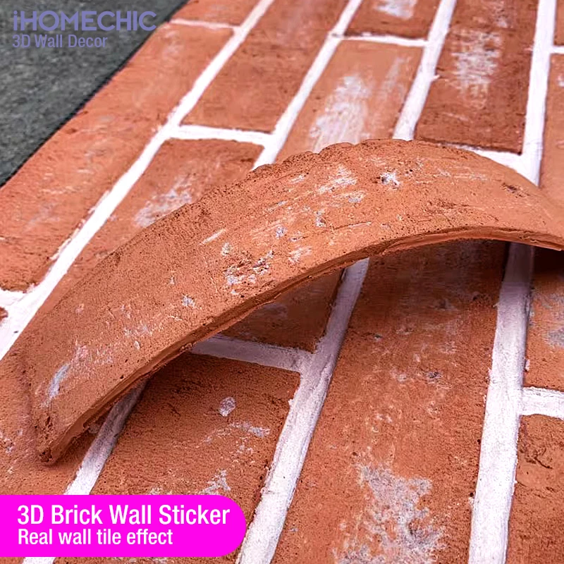 3D brick wall sticker tile 3D  - Ceramic Tile Blank avaliação e preço