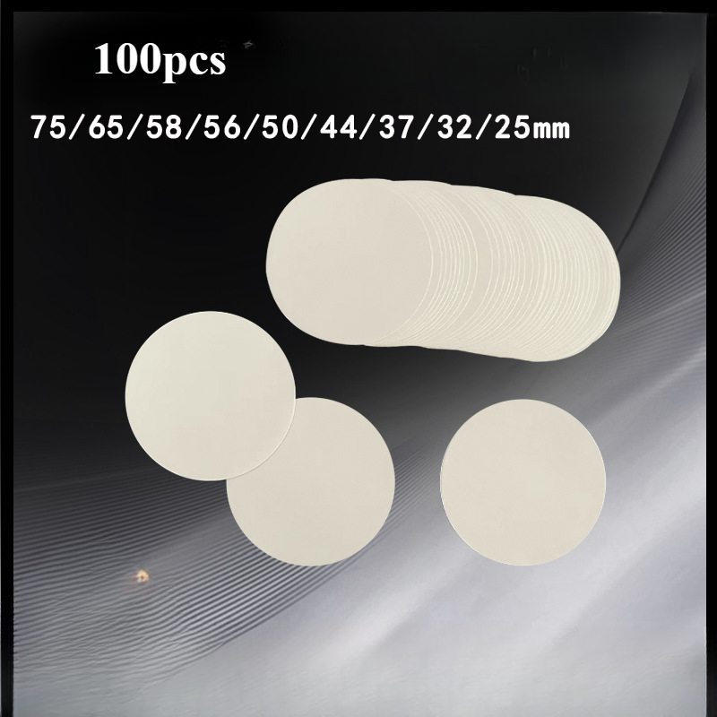 100pcs Round Paper for Button  - Button Badge Blank avaliação e preço
