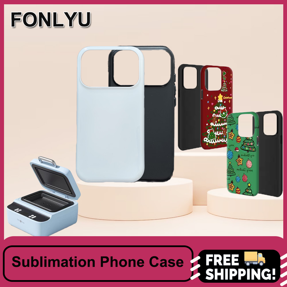 FONLYU 5PCS Sublimation 3D Bla - Phone Case Blank Print avaliação e preço