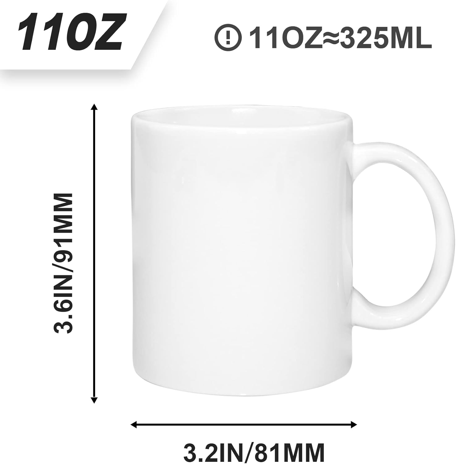 Set of 36 Sublimation Blanks D - Sublimation Mug White avaliação e preço
