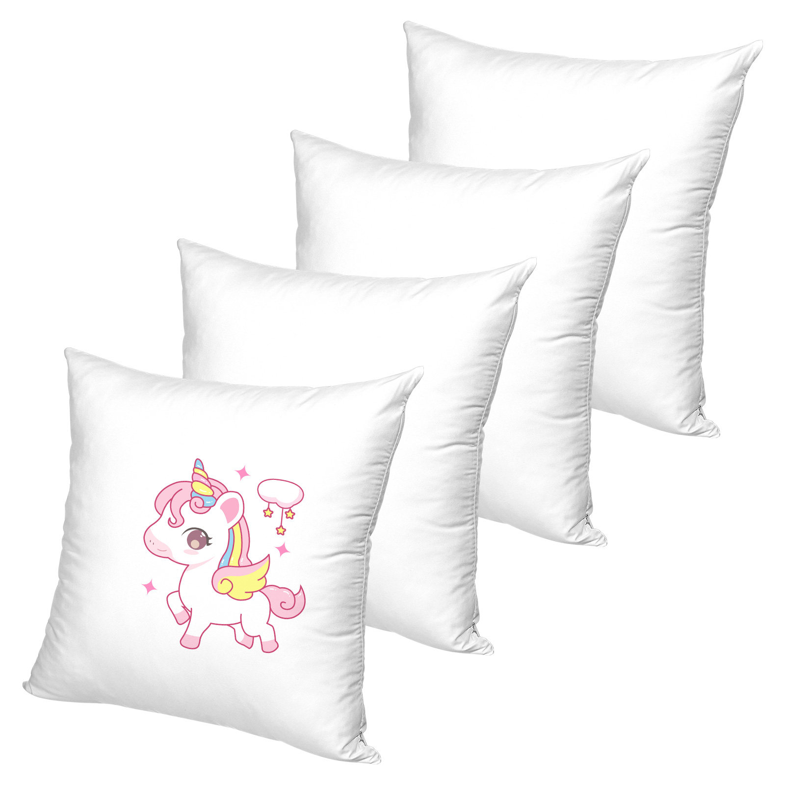 4Pcs Sublimation Pillow Cases  - Pillow Cover Sublimation avaliação e preço