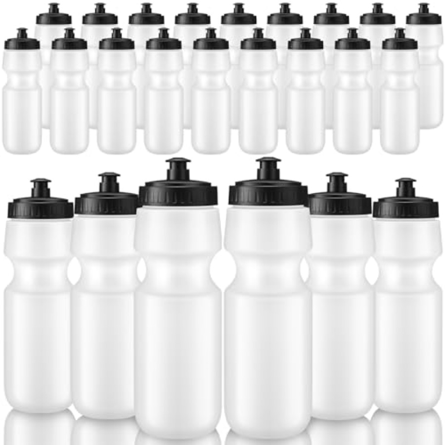 24 Pcs Sports Water Bottles Bu - Water Bottle Blank avaliação e preço