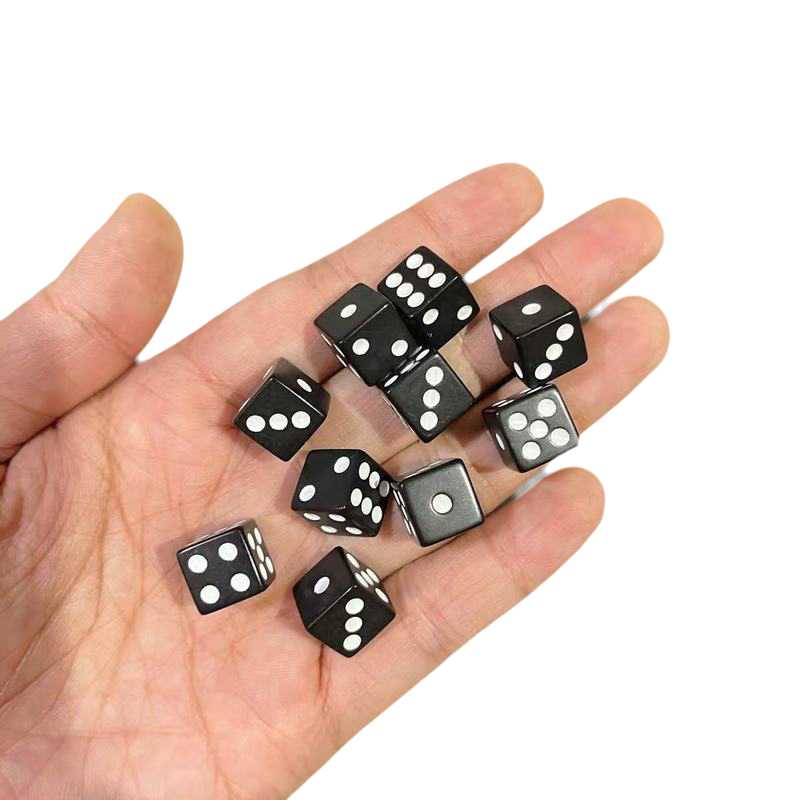 Wholesale 1000pcs Dots Dice 10 - Puzzle Blank White avaliação e preço