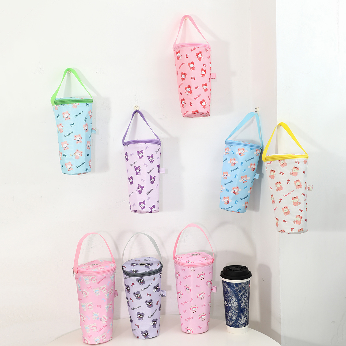 Cute Kuromi Handheld Bag Porta - Tote Bag Sublimation avaliação e preço