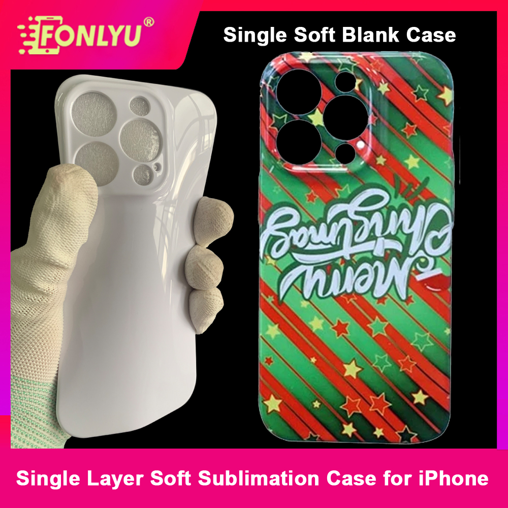 FONLYU 3D Film Sublimation Bla - Phone Case Blank Print avaliação e preço