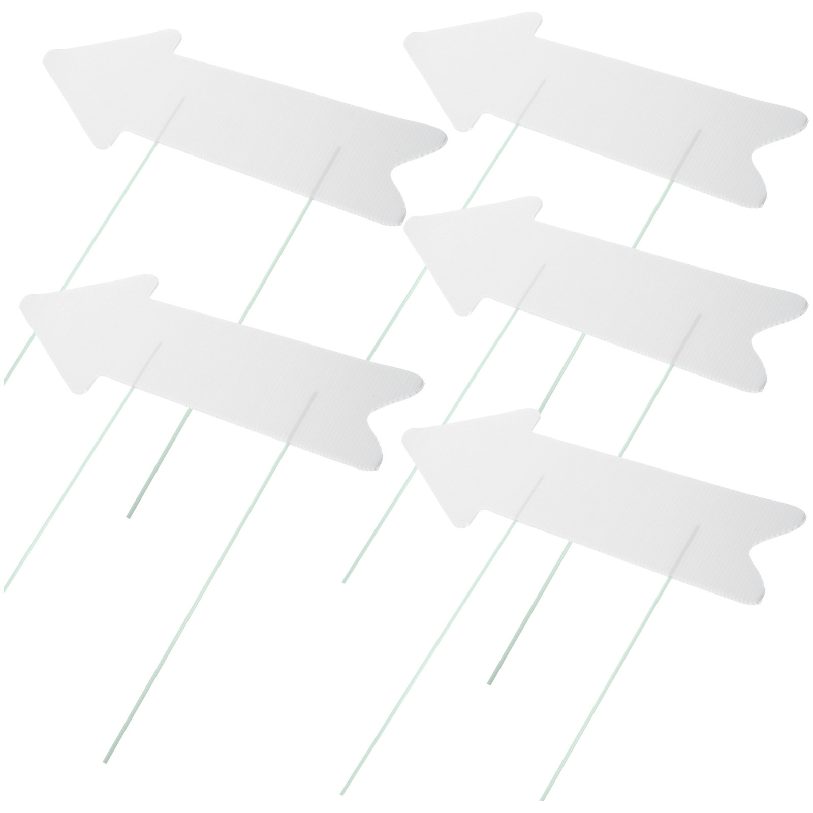 5Pcs Blank Yard Signs Plastic  - Yard Sign Blank avaliação e preço
