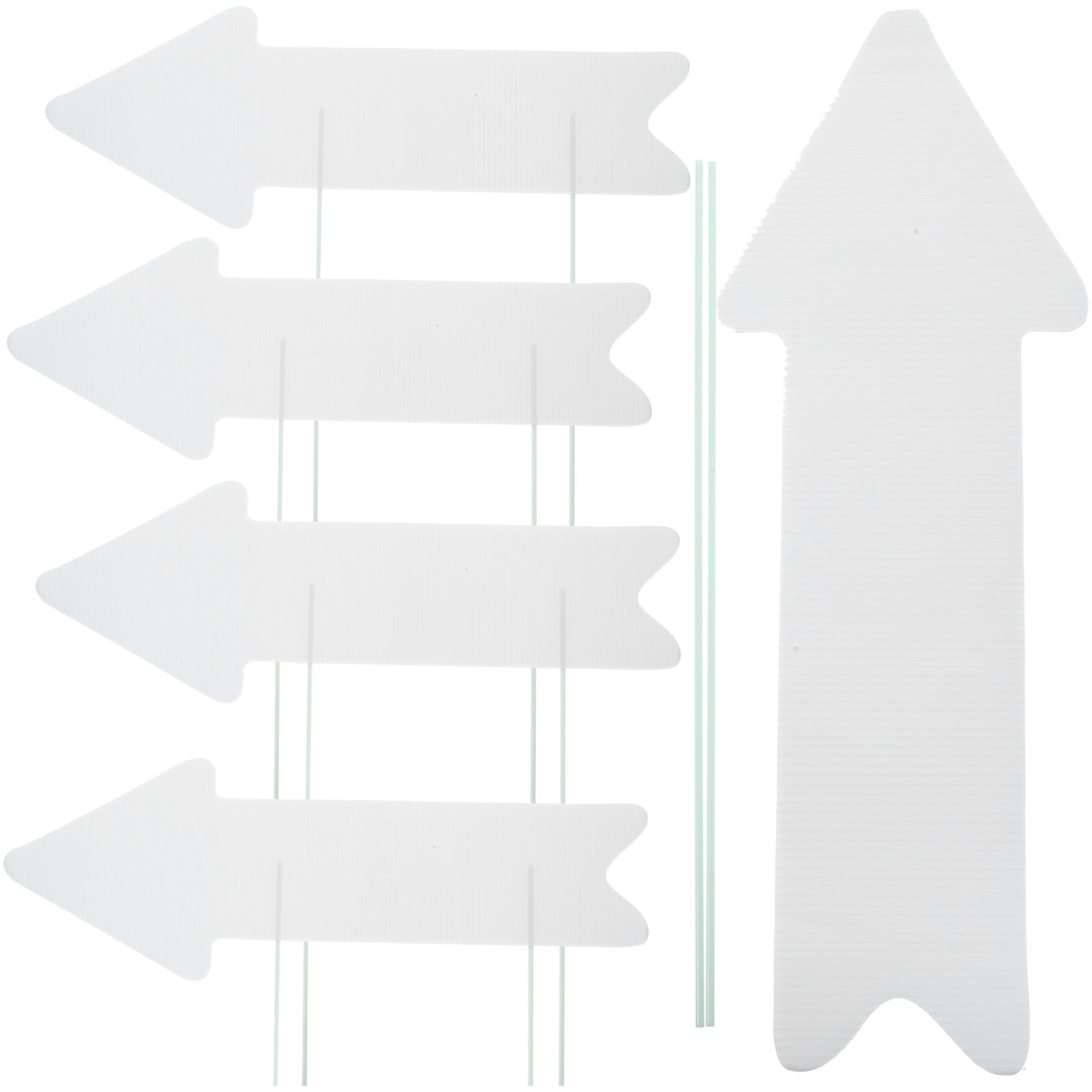 5Pcs Blank Yard Signs Plastic  - Yard Sign Blank avaliação e preço