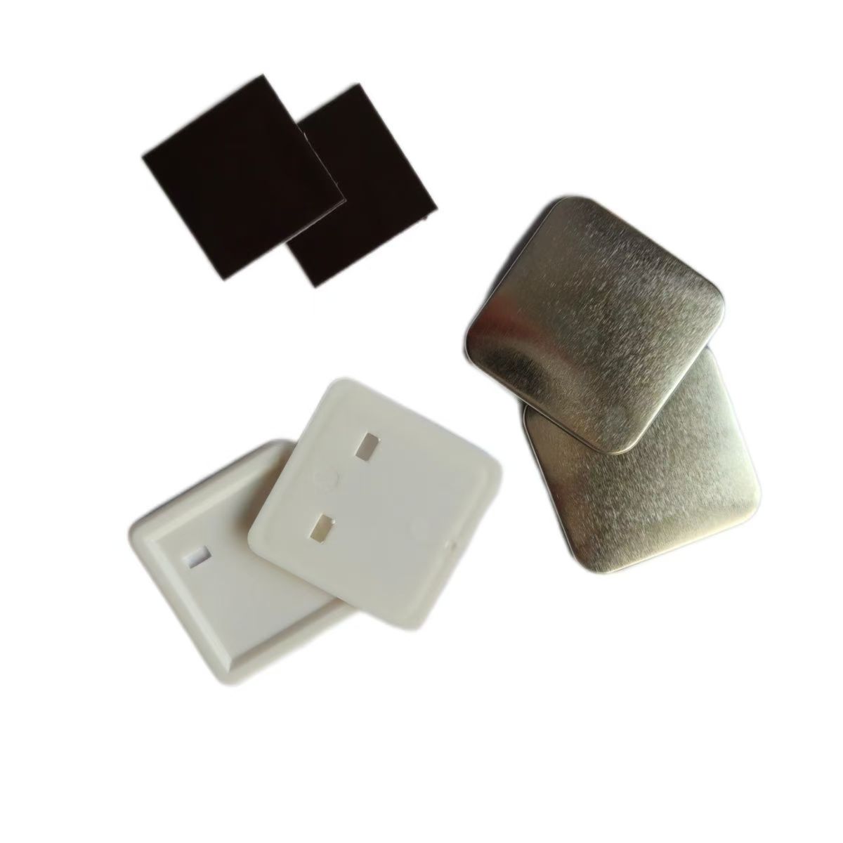 100pcs 50*50mm 2inch Square ma - Button Badge Blank avaliação e preço