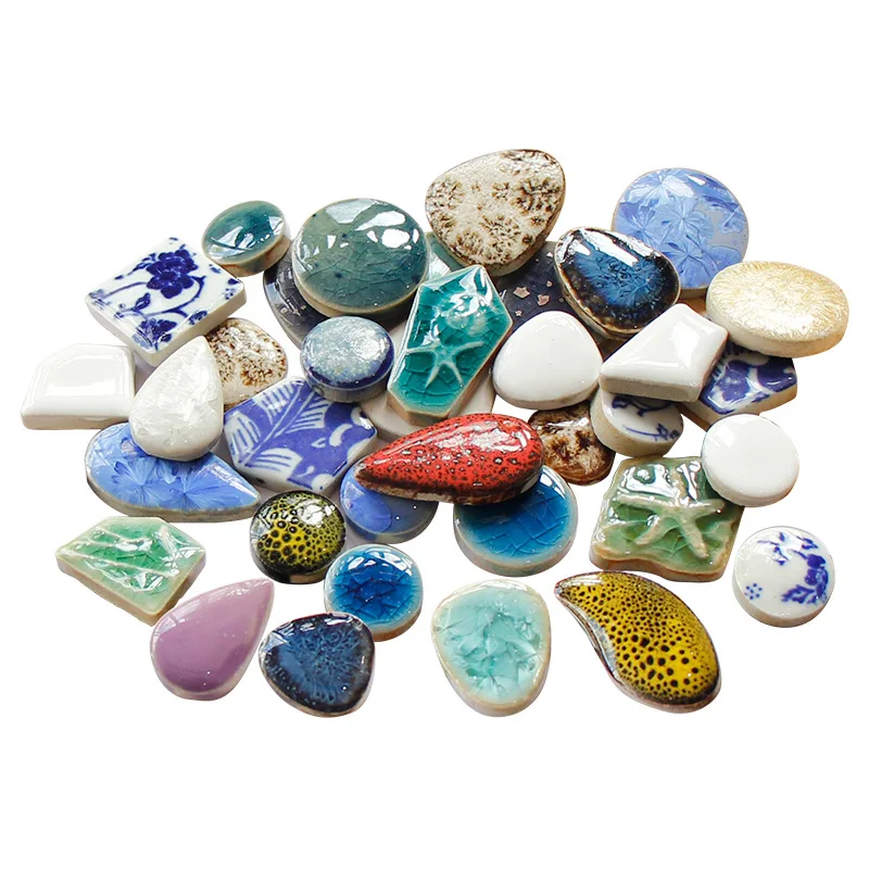 100g Oval Ceramic Mosaic Tiles - Ceramic Tile Blank avaliação e preço