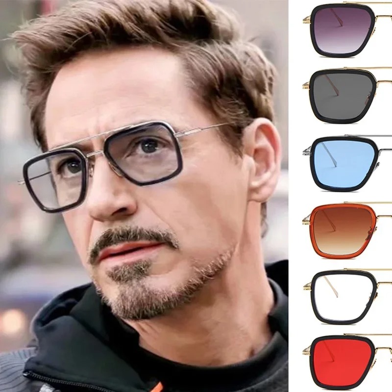 Steam Punk Tony Stark Sunglass - Metal Photo Panel avaliação e preço
