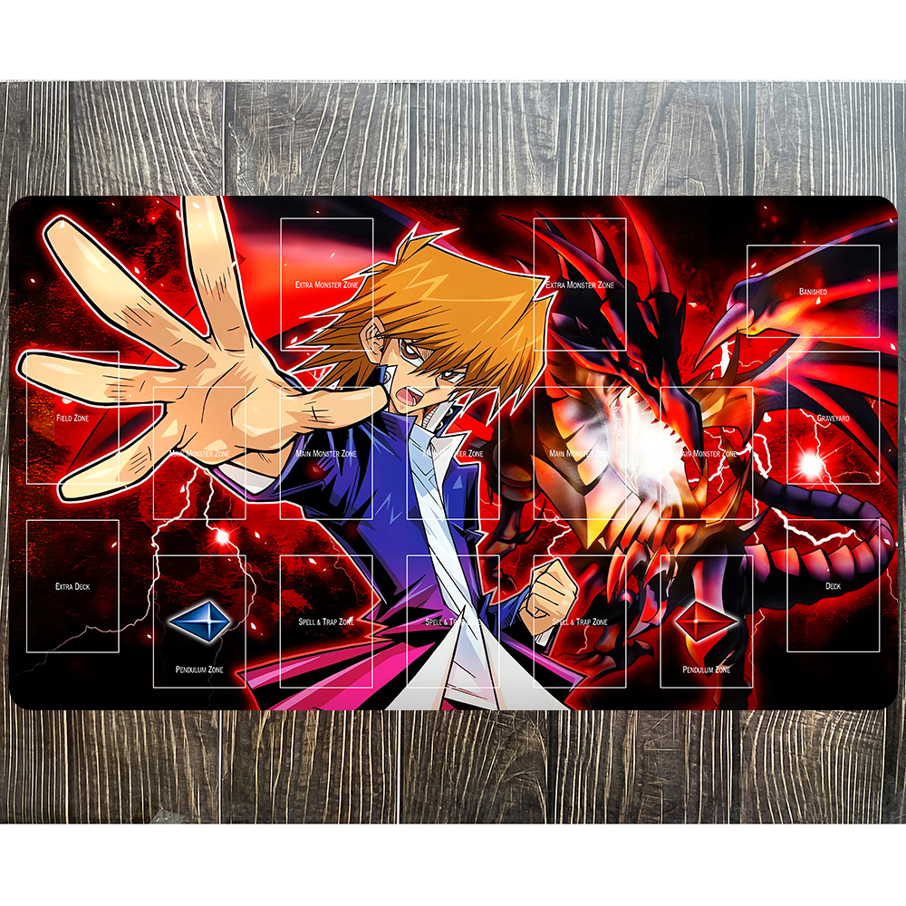 Yu-Gi-Oh Red-eyes Black Flare  - Door Mat Blank avaliação e preço